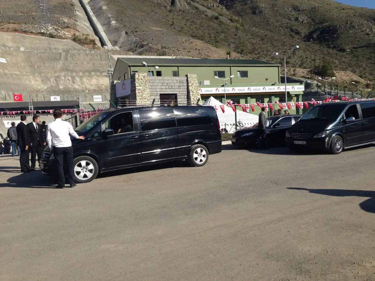 Opening of the Paravani hydropower plant